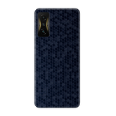 Honeycomb Blue Skin for Poco 4 GT